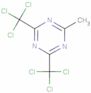 2-methyl-4,6-bis(trichloromethyl)-1,3,5-triazine