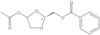 1,3-Dioxolane-2-methanol, 4-(acetyloxy)-, 2-benzoate, (2S)-