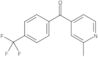 (2-Methyl-4-pyridinyl)[4-(trifluoromethyl)phenyl]methanone