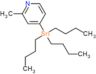 2-methyl-4-(tributylstannanyl)pyridine