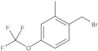 1-(Bromomethyl)-2-methyl-4-(trifluoromethoxy)benzene