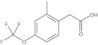 2-Methyl-4-(trifluoromethoxy)benzeneacetic acid