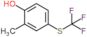 2-methyl-4-(trifluoromethylsulfanyl)phenol