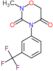 2-methyl-4-[3-(trifluoromethyl)phenyl]-1,2,4-oxadiazinane-3,5-dione