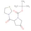 1-Pyrrolidinecarboxylic acid, 4-oxo-2-(3-thiazolidinylcarbonyl)-,1,1-dimethylethyl ester, (2S)-