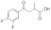 2-METHYL-4-OXO-4-(3',4'-DIFLUOROPHENYL)BUTYRIC ACID