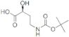 Butanoic acid,4-[[(1,1-dimethylethoxy)carbonyl]amino]-2-hydroxy-, (2S)- (9CI)