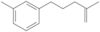 1-Methyl-3-(4-methyl-4-penten-1-yl)benzene