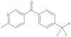 (6-Methyl-3-pyridinyl)[4-(trifluoromethyl)phenyl]methanone