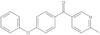 (6-Methyl-3-pyridinyl)(4-phenoxyphenyl)methanon