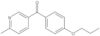 (6-Methyl-3-pyridinyl)(4-propoxyphenyl)methanone