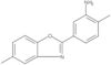 2-Methyl-5-(5-methyl-2-benzoxazolyl)benzenamine