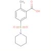 Benzoic acid, 2-methyl-5-(1-piperidinylsulfonyl)-