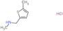 2-Thiophenemethanamine, N,5-dimethyl-, hydrochloride (1:1)