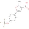 3-Furancarboxylic acid, 2-methyl-5-[4-(trifluoromethoxy)phenyl]-