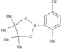 Benzonitrile,4-methyl-3-(4,4,5,5-tetramethyl-1,3,2-dioxaborolan-2-yl)-