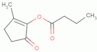 2-Methyl-5-oxo-1-cyclopenten-1-yl butanoate