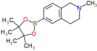 2-methyl-6-(4,4,5,5-tetramethyl-1,3,2-dioxaborolan-2-yl)-1,2,3,4-tetrahydroisoquinoline