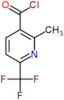 2-Methyl-6-(trifluoromethyl)-3-pyridinecarbonyl chloride