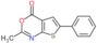 2-Methyl-6-phenyl-4H-thieno[2,3-d][1,3]oxazin-4-one