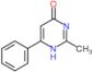 2-methyl-6-phenylpyrimidin-4(1H)-one