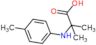 2-methyl-2-(4-methylanilino)propanoic acid