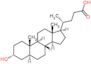 (3alpha,5alpha)-3-hydroxycholan-24-oic acid