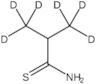 2-(Methyl-d<sub>3</sub>)propanethioamide-3,3,3-d<sub>3</sub>