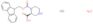 (2S)-1-(9H-fluoren-9-ylmethoxycarbonyl)piperazine-2-carboxylic acid hydrate hydrochloride