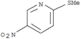 Pyridine,2-(methylthio)-5-nitro-