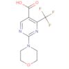 5-Pyrimidinecarboxylic acid, 2-(4-morpholinyl)-4-(trifluoromethyl)-