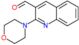 2-(morpholin-4-yl)quinoline-3-carbaldehyde