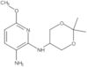 N2-(2,2-Dimethyl-1,3-dioxan-5-yl)-6-methoxy-2,3-pyridinediamine