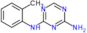 N-(2-methylphenyl)-1,3,5-triazine-2,4-diamine