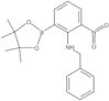 N-[2-Nitro-6-(4,4,5,5-tetramethyl-1,3,2-dioxaborolan-2-yl)phenyl]benzenemethanamine