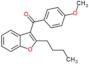 (2-Butyl-3-benzofuranyl)(4-methoxyphenyl)methanone