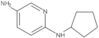 N<sup>2</sup>-Cyclopentyl-2,5-pyridinediamine