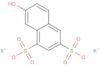 Acido 1,3-naftalendisolfonico, 7-idrossi-, sale di potassio (1:?)