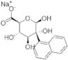 β-D-Glucopyranosiduronic acid, 2-naphthalenyl, sodium salt (1:1)