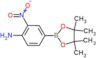 2-nitro-4-(4,4,5,5-tetramethyl-1,3,2-dioxaborolan-2-yl)aniline