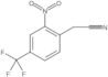 2-nitro-4-(trifluoromethyl)phenylacetonitrile