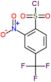 2-nitro-4-(trifluoromethyl)benzene-sulfonyl chlor