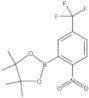 4,4,5,5-Tetramethyl-2-[2-nitro-5-(trifluoromethyl)phenyl]-1,3,2-dioxaborolane