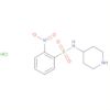 Benzenesulfonamide, 2-nitro-N-4-piperidinyl-, monohydrochloride