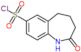 2-oxo-2,3,4,5-tetrahydro-1H-1-benzazepine-7-sulfonyl chloride