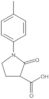 1-(4-Methylphenyl)-2-oxo-3-pyrrolidinecarboxylic acid