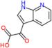 oxo(1H-pyrrolo[2,3-b]pyridin-3-yl)acetic acid