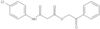 Propanoic acid, 3-[(4-chlorophenyl)amino]-3-oxo-, 2-oxo-2-phenylethyl ester