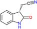 (2-oxo-2,3-dihydro-1H-indol-3-yl)acetonitrile