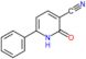 2-oxo-6-phenyl-1,2-dihydropyridine-3-carbonitrile